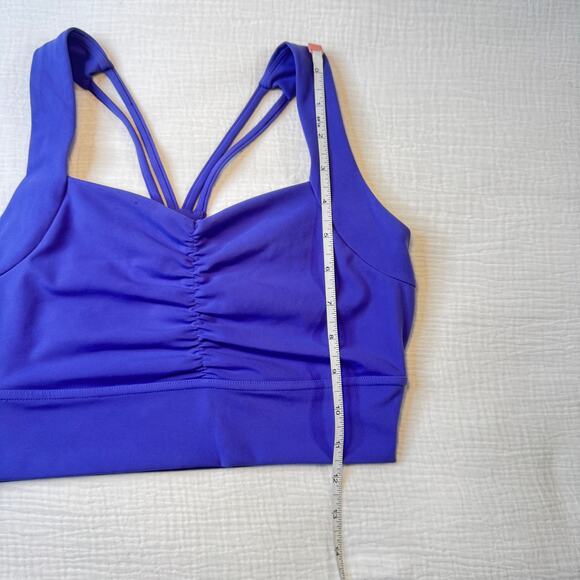 Buffbunny Bloom Longline Sports Bra Purple Women’s Medium Strappy Athleisure - Picture 4 of 11